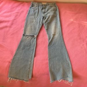 Mother Denim Flared Jeans